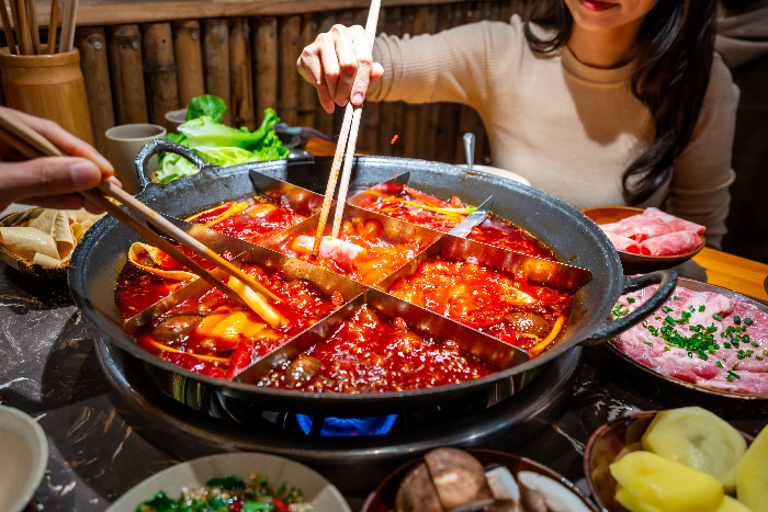comida de china picante